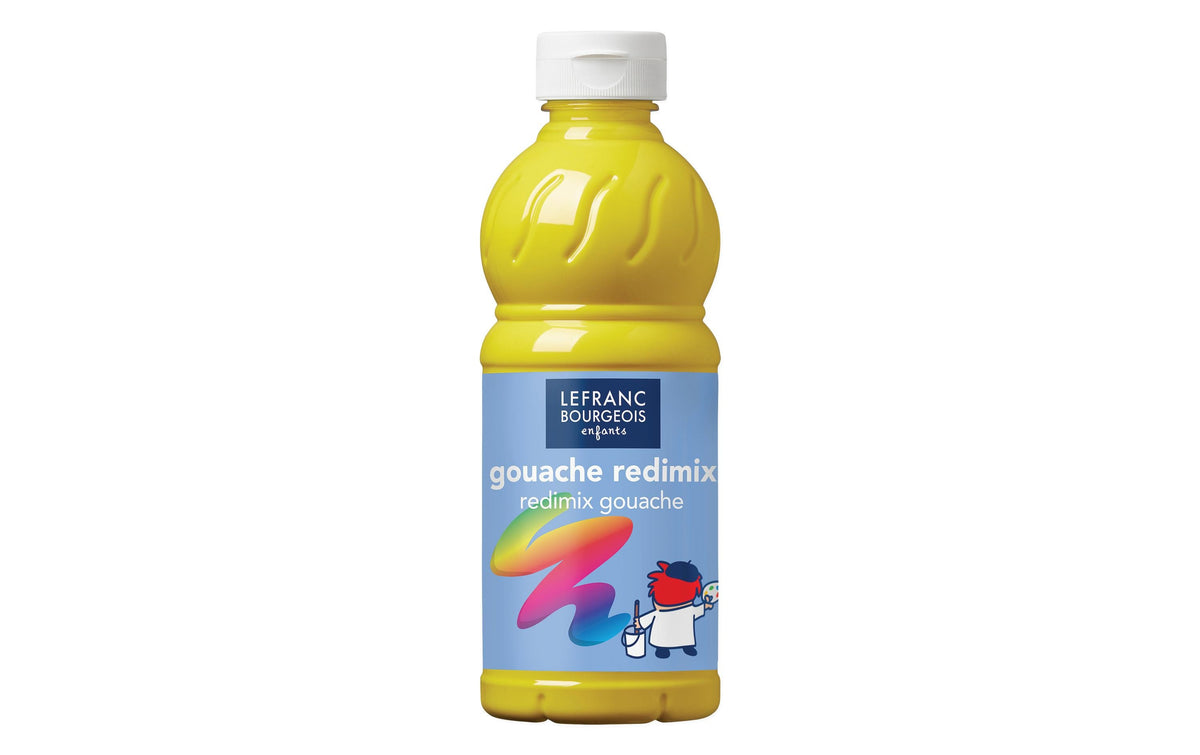 LEFRANC, Temperafarben Redimix 500 ml, Gelb