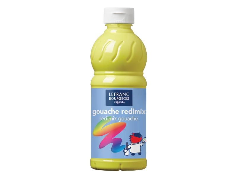 LEFRANC | Temperafarben Redimix | 500 ml, Zitronengelb
