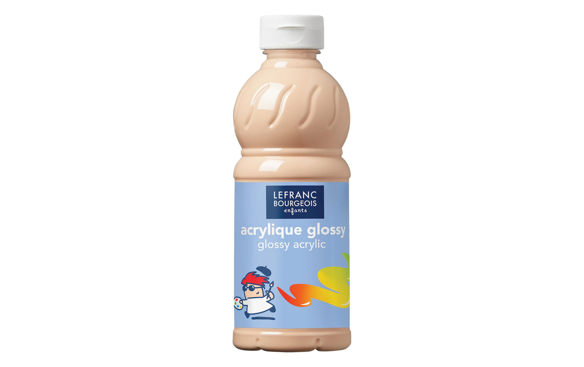 LEFRANC, Acrylfarbe Glossy 500 ml, Pfirsich