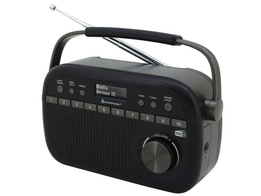 soundmaster | DAB280SW, DAB+ Radio, schwarz | DAB+/UKW Retro-Radio