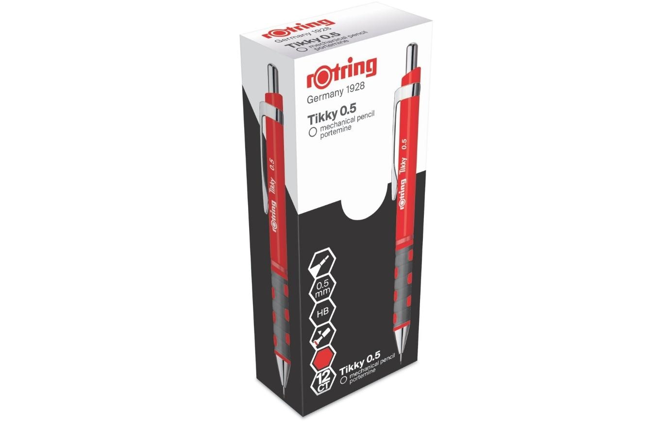 Rotring, Minenbleistift Tikky 0.5 mm, Rot