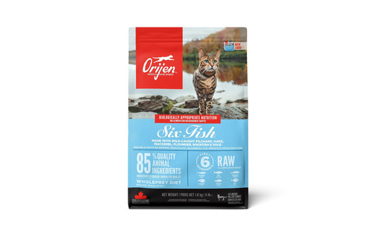 Orijen, Trockenfutter Cat Six Fish 1.8 kg