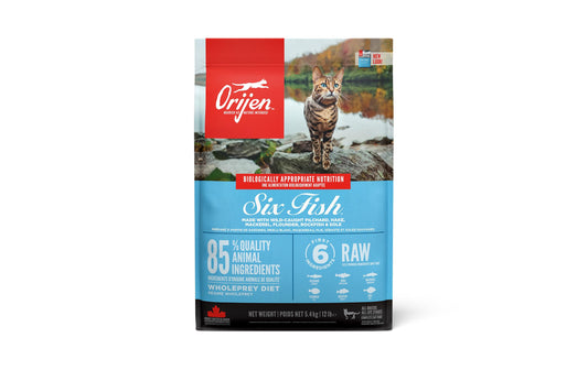 Orijen, Trockenfutter Cat Six Fish 5.4 kg