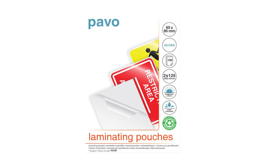 Pavo Laminier-Folientaschen 125my