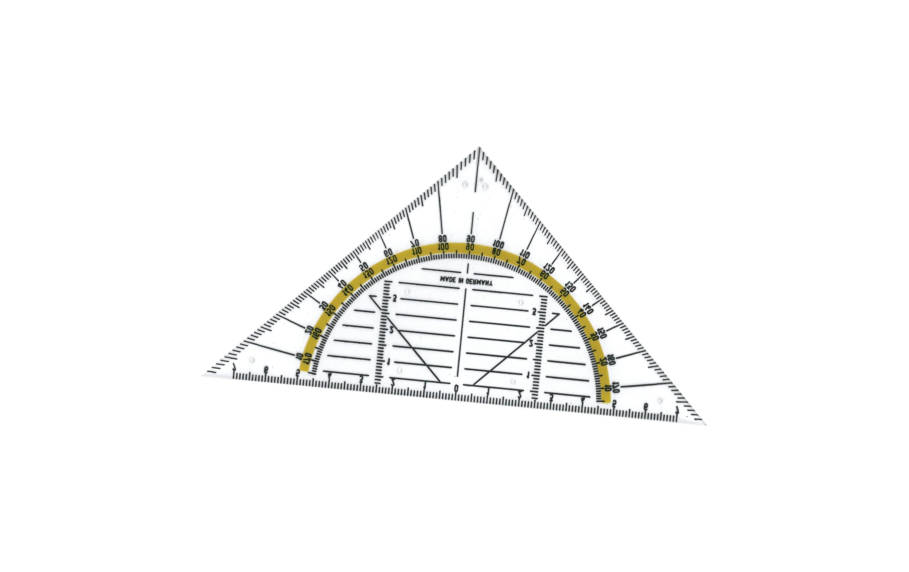 Lustran Geo-Dreieck 16 cm
