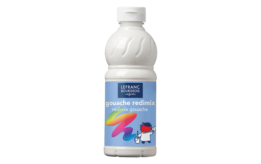 LEFRANC, Temperafarben Redimix 500 ml, Weis