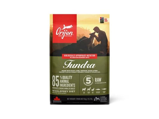 Orijen | Dog Tundra 6 kg | mit Ziege