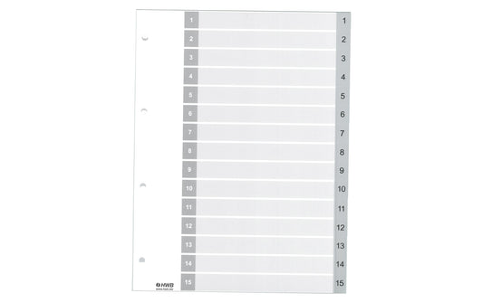 HWB, Register A4, PP 1-15