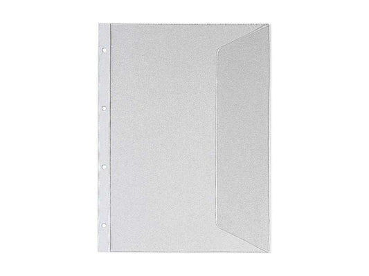 HWB | Dokumentenhülle mit Klappe rechts | transpartent, 5x 10 Stk.