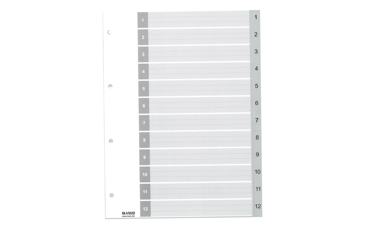 HWB, Register A4, PP 1-12