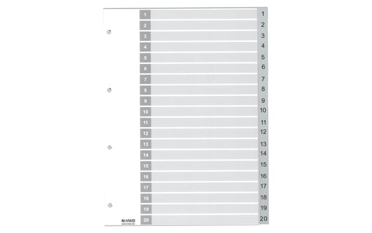 HWB, Register A4, PP 1-20