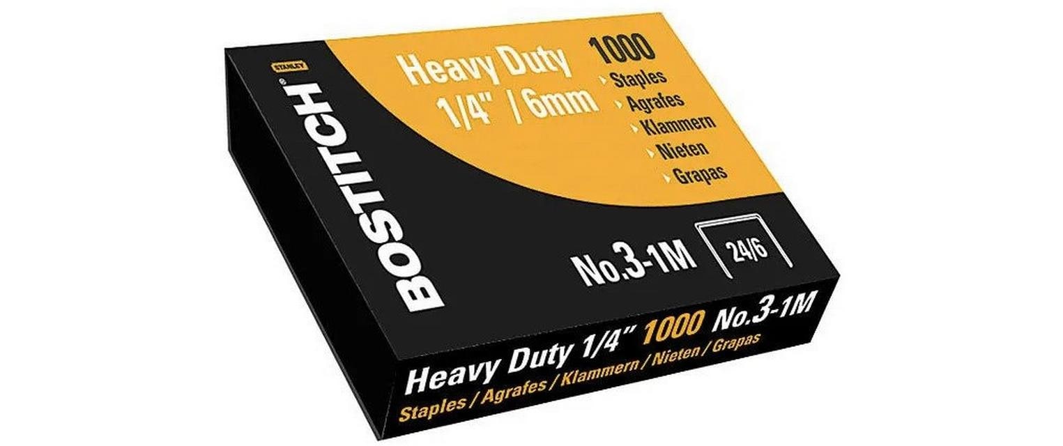 Bostitch Heftklammern 6mm NO.3-1M1000 Stk