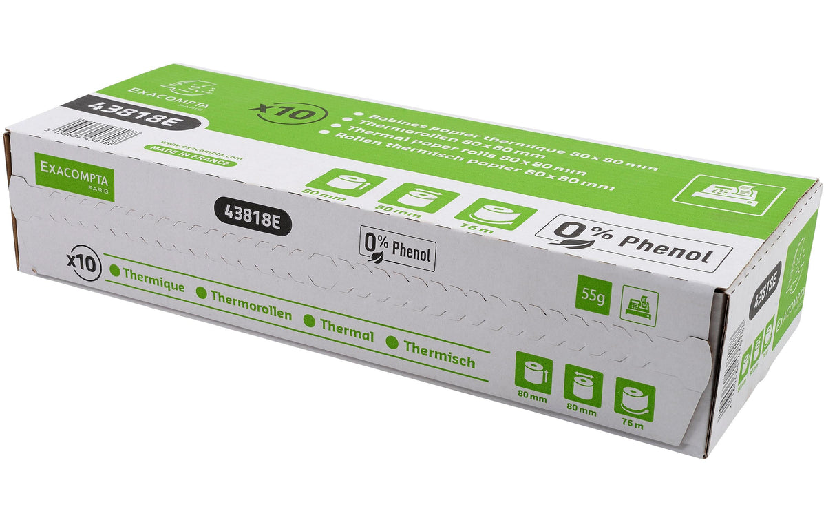 Exacompta Additionsrollen Thermopapier