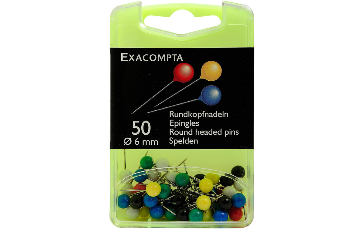 Exacompta Landkartennadeln, 50 Stk