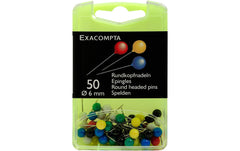 Exacompta Landkartennadeln, 50 Stk