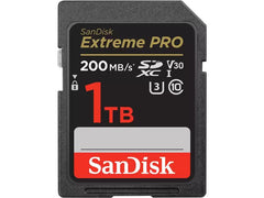 SanDisk | SDXC Card Extreme Pro 1TB | Lesen 200MB/s, Schreiben 140MB/s