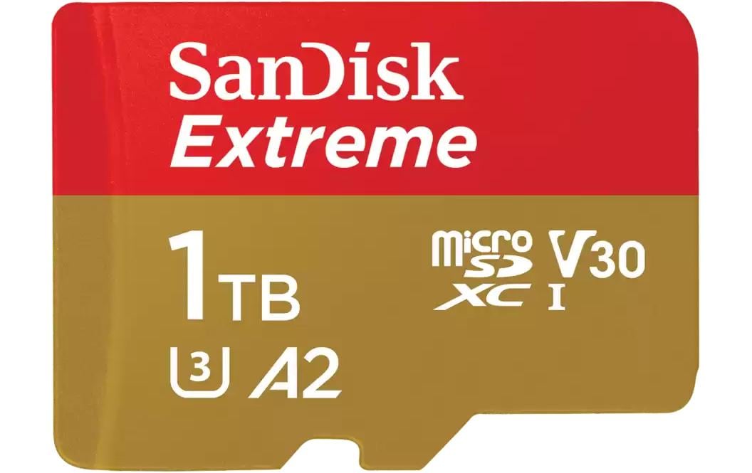 SanDisk, microSDXC-Karte Extreme 1000 GB