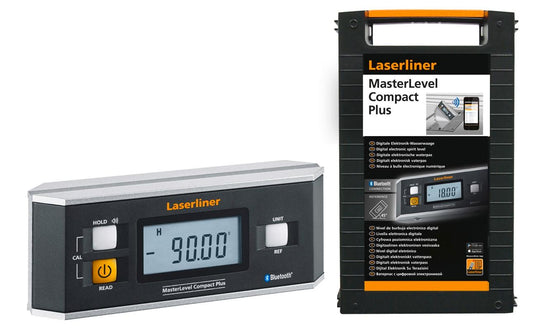 Laserliner | Digitale Elektronik-Wasserwaage | MasterLevel Compact Plus