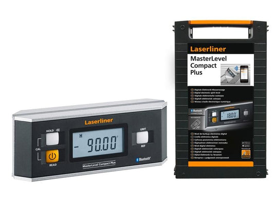 Laserliner | Digitale Elektronik-Wasserwaage | MasterLevel Compact Plus