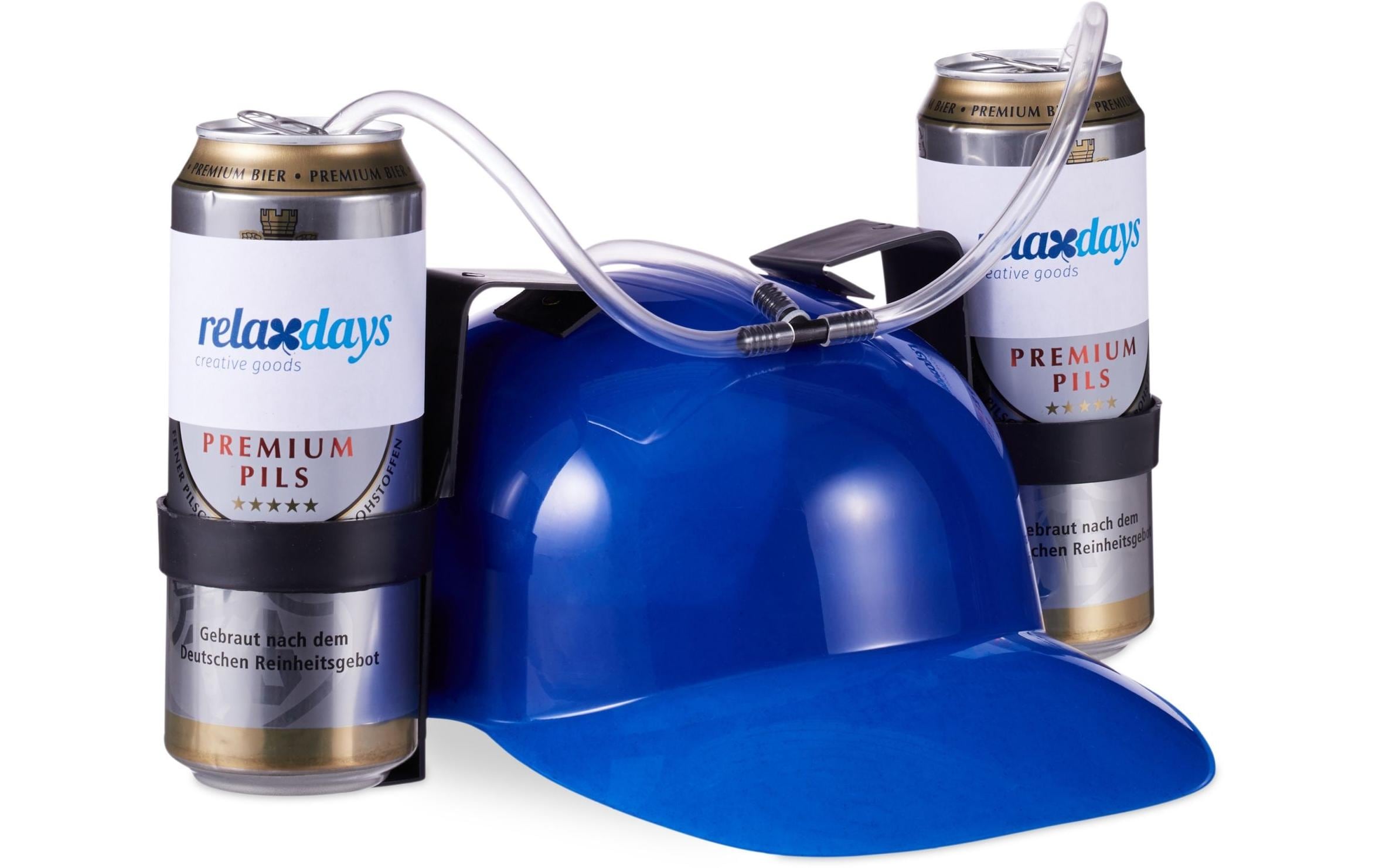 relaxdays, Partyaccessoire Trinkhelm 13 x 3