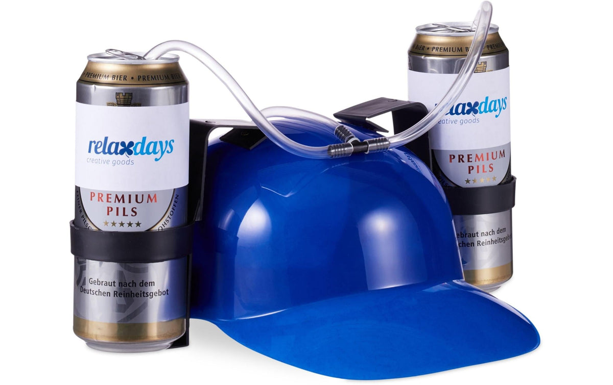 relaxdays, Partyaccessoire Trinkhelm 13 x 3