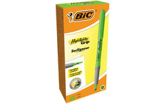 Bic Textmarker Brite Liner Grip, 12 Stk