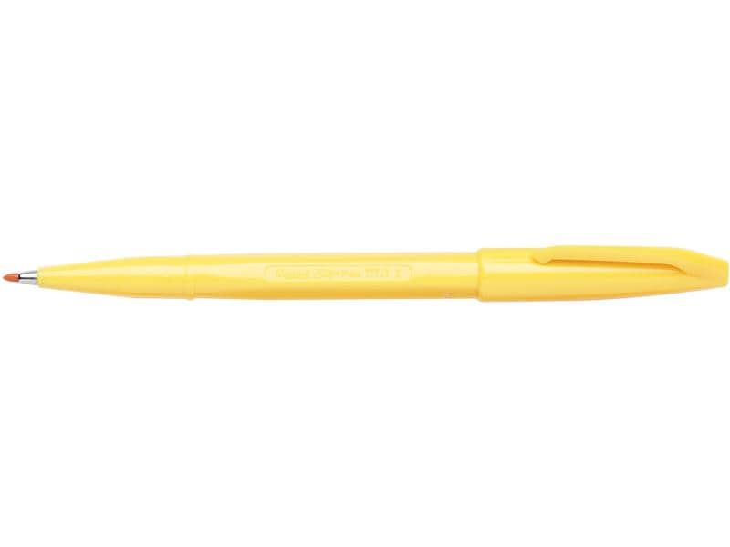 pentel | Faserschreiber Sign Pen | 1mm, gelb