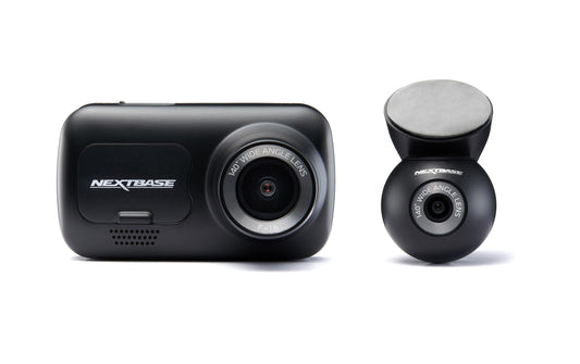 Nextbase | Dashcam 222XRWC | Dash Cam Front 1080 p + Rear 720 p