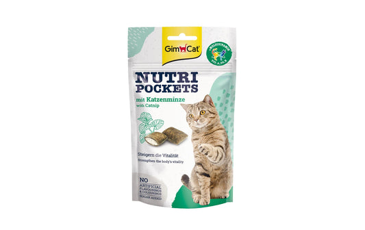 Gimpet | GimCat NutriPockets Minze&Multi-Vitamin 60g