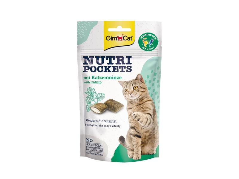 Gimpet | GimCat NutriPockets Minze&Multi-Vitamin 60g