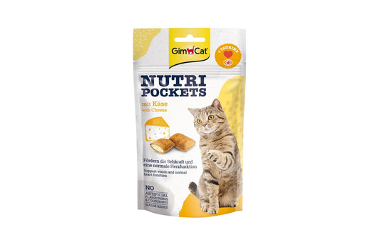 Gimpet | GimCat NutriPockets Käse & Taurin 60g