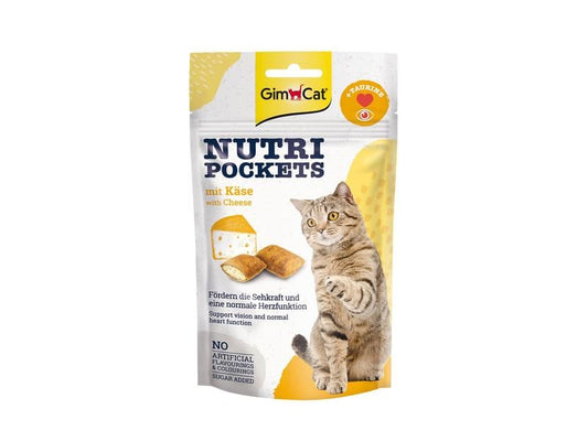 Gimpet | GimCat NutriPockets Käse & Taurin 60g