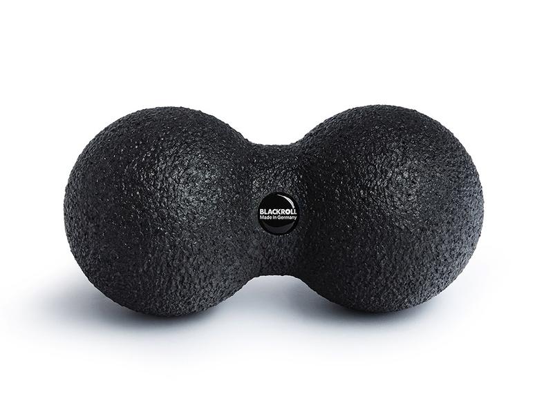 BLACKROLL | Duoball 08 schwarz | schwarz, 8cm