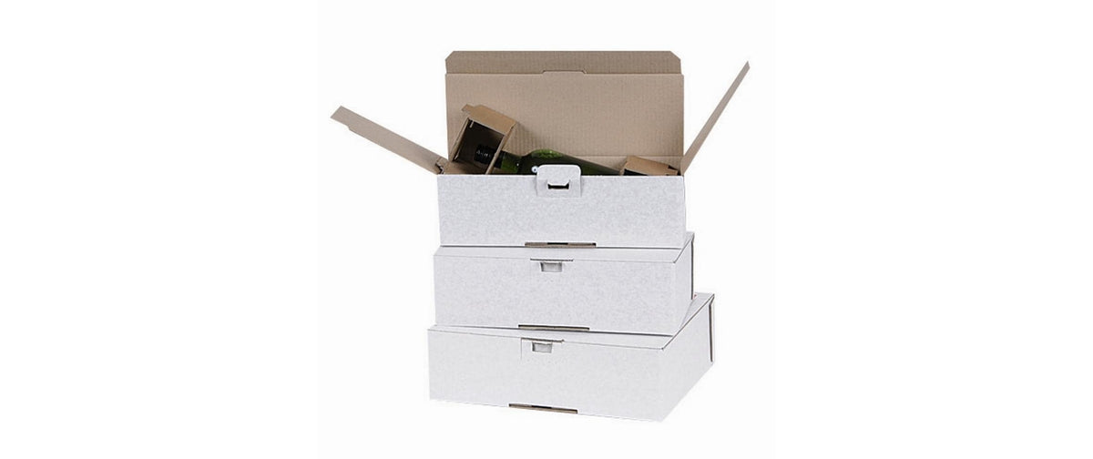 Brieger Postversandverpackung VinoPac weiss