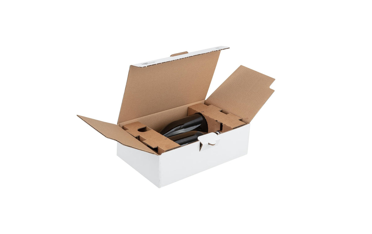 Brieger Postversandverpackung VinoPac weiss