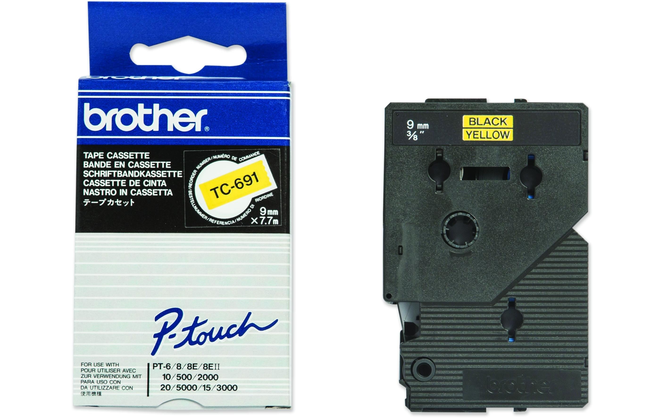 Brother P-Touch Schriftb TC, 9 mm