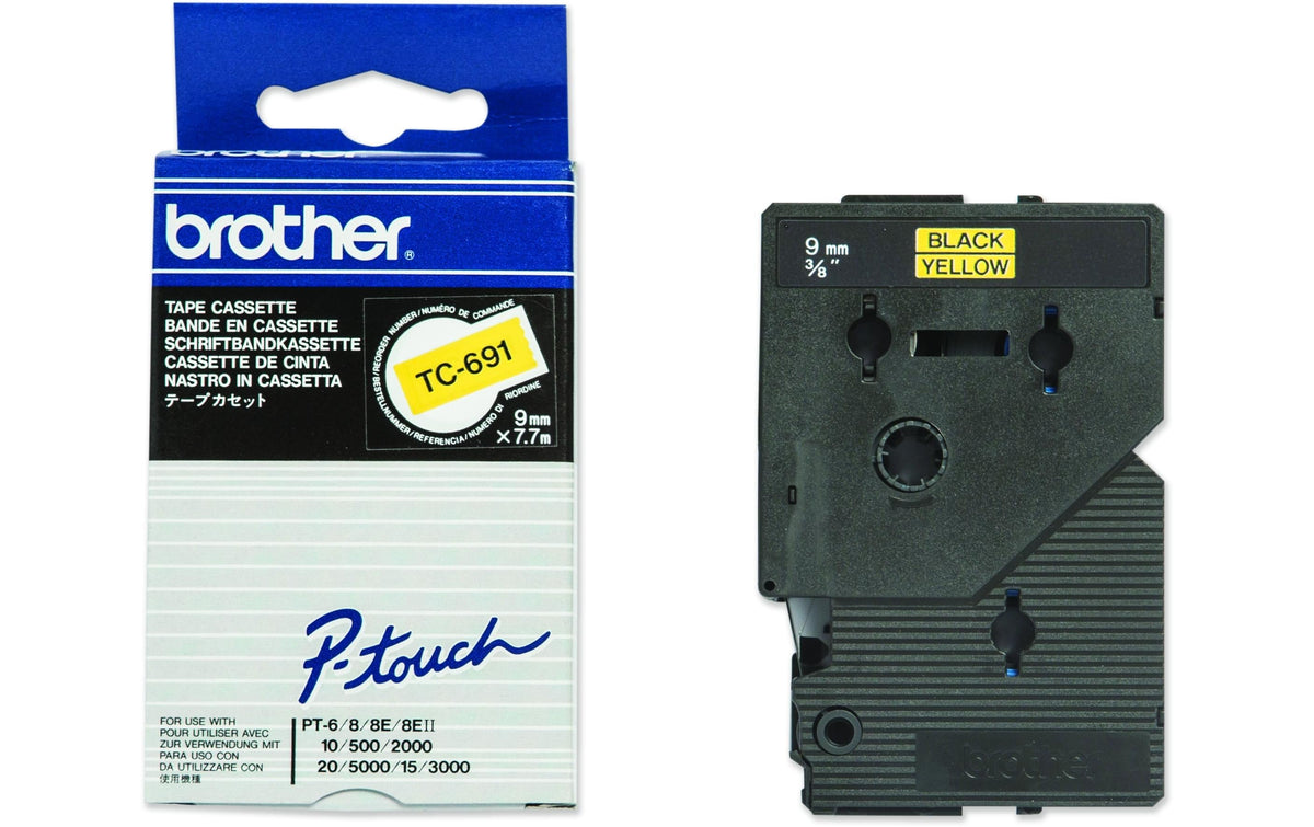 Brother P-Touch Schriftb TC, 9 mm