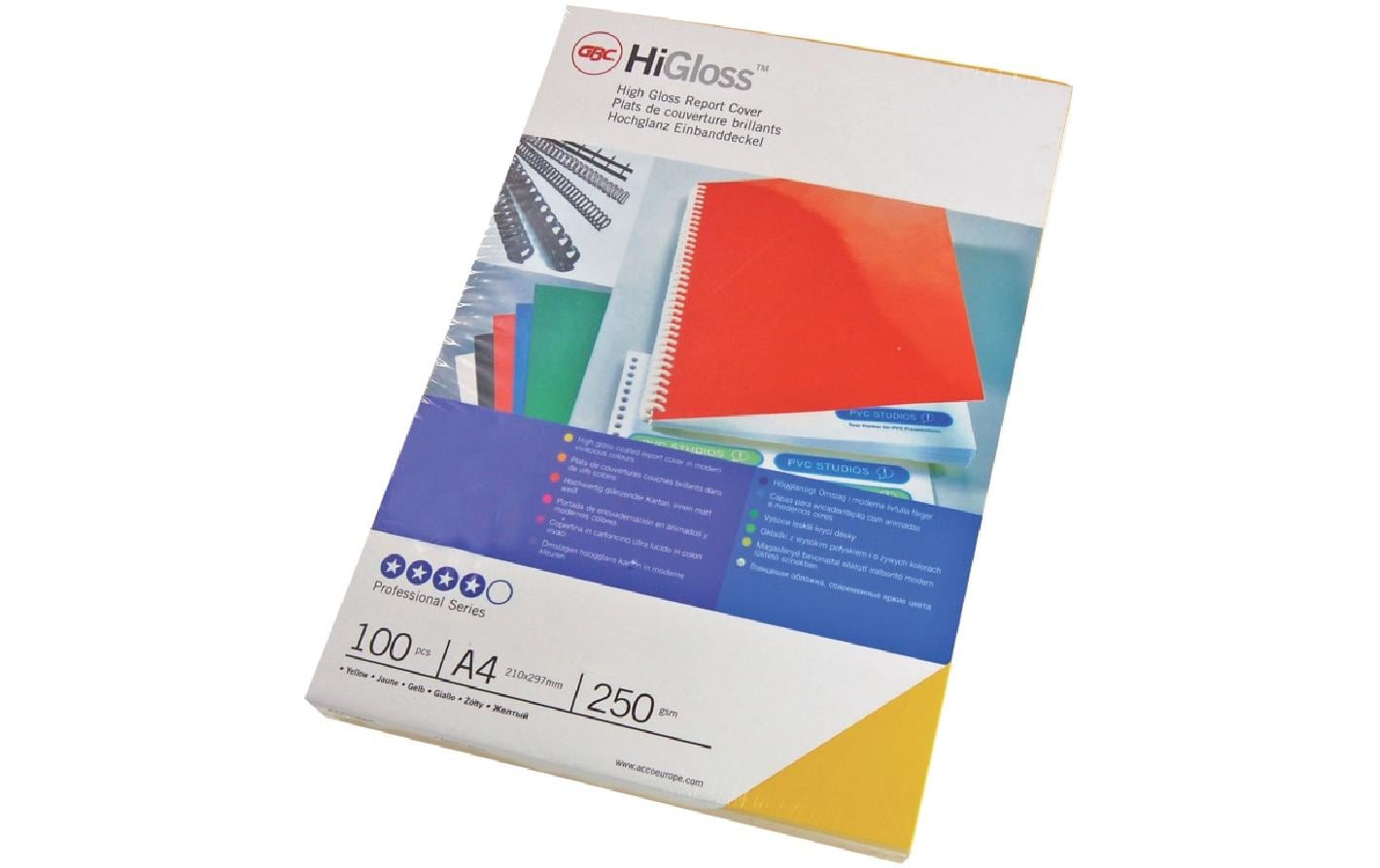 GBC, Einbanddeckel Hi Gloss A4 100 Stück, R
