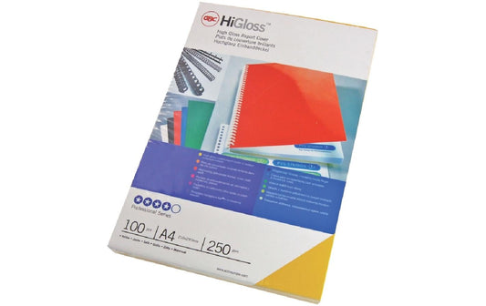 GBC, Einbanddeckel Hi Gloss A4 100 Stück, R