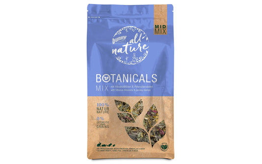 Bunny Nature | Bunny All Nature Alleinfutter | Hibiskusblüte und Petersilienstiele, 150g