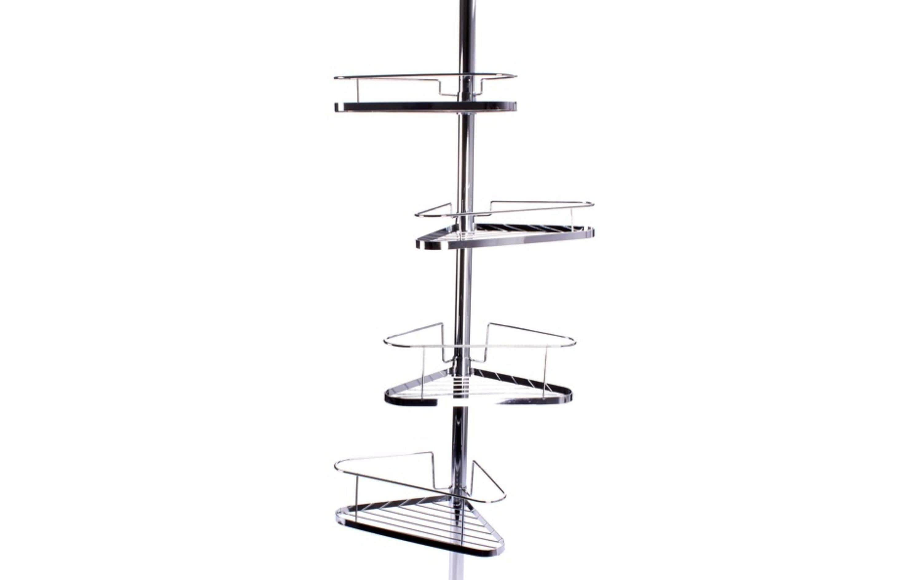 MSV Duschregal Teleskopstange 145-250 cm