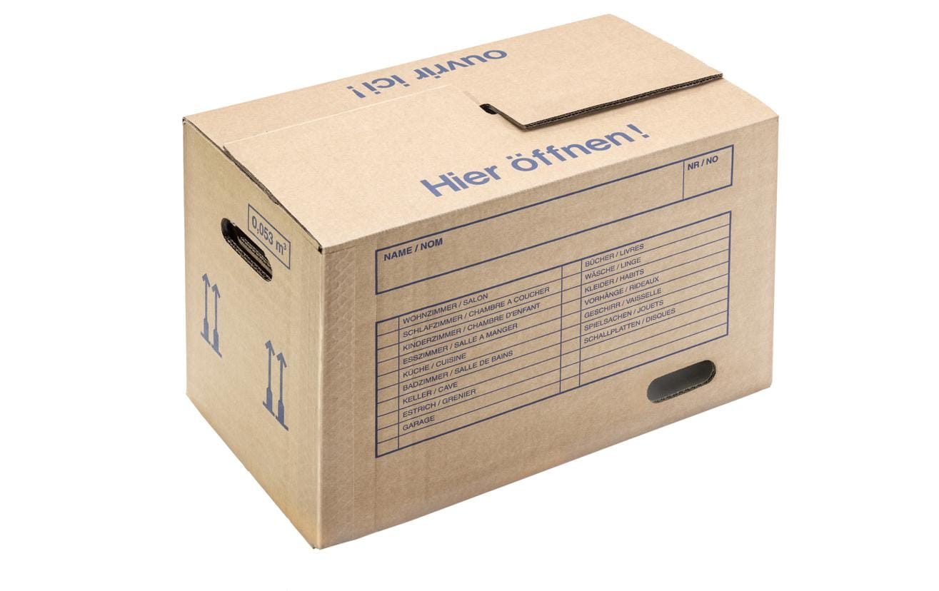 Brieger Umzugsbox braun