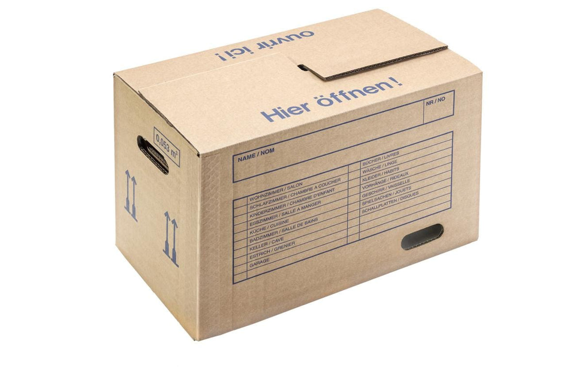 Brieger Umzugsbox braun