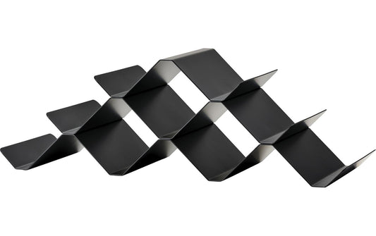 Zone Denmark | Zone Weinregal Rocks Black | Schwarz, 51.3x20x16.9cm, Metall/Eisen