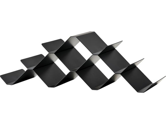 Zone Denmark | Zone Weinregal Rocks Black | Schwarz, 51.3x20x16.9cm, Metall/Eisen