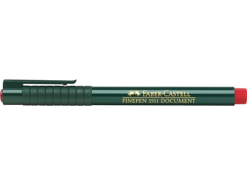 Faber-Castell | Fineliner Finepen 1511 | 0.4 mm, Rot
