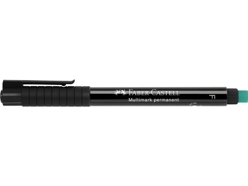 Faber-Castell | Permanent-Marker Multimark | F, Schwarz
