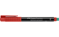 Faber-Castell | Multimark Permanent Marker M | rot