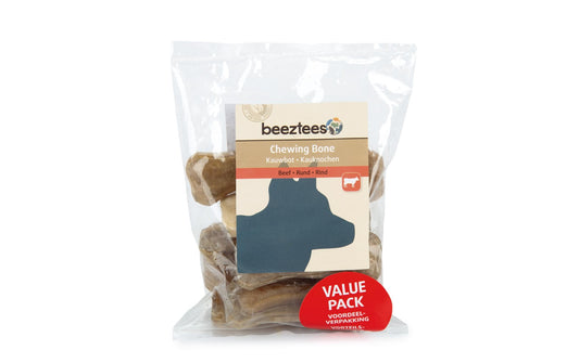 Beeztees, Kauknochen Rinderhaut, 7.5 cm, 10