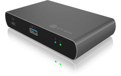 RAIDSONIC | ICY BOX IB-HUB801-TB4, 3x TB4 Hub TypeC | Aluminium, TB4, USB3.2, Video